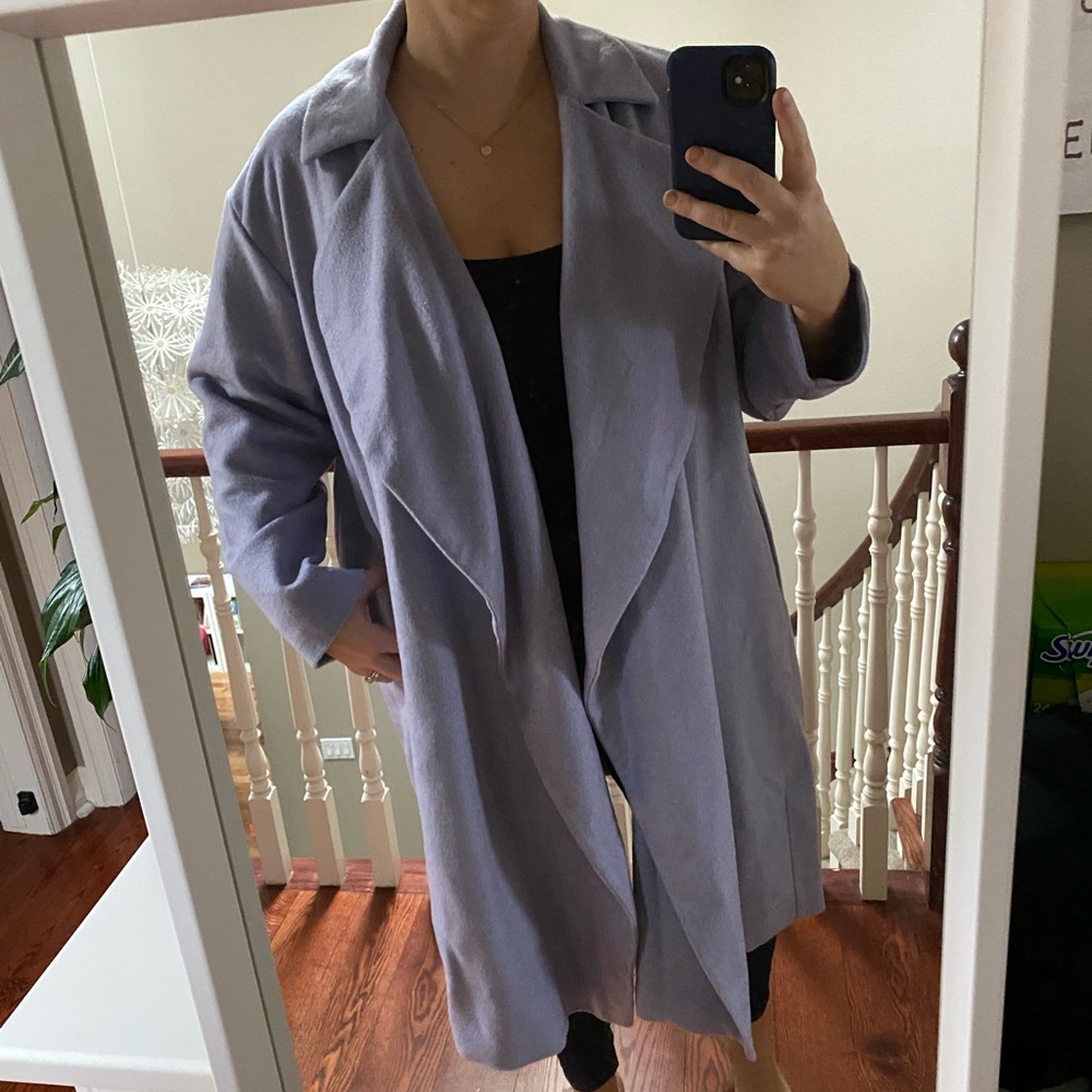 ASOS Lavender oversized coat